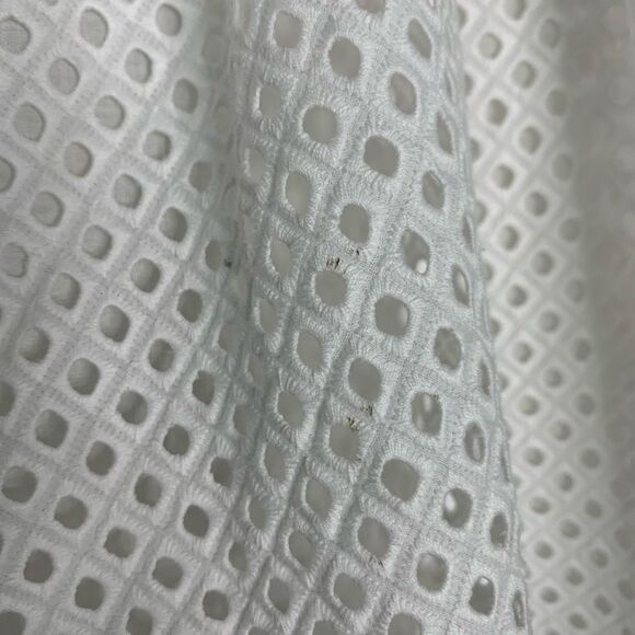 Rag & Bone Lakewood Eyelet Tiered Mini Skirt in White Size 4 - Picture 10 of 12